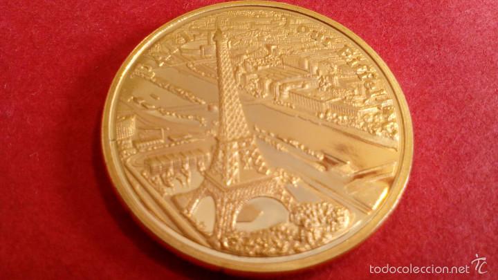 Medallas hist&oacute;ricas: MEDALLA TORRE EIFEL, PARIS. FRANCIA - Foto 2
