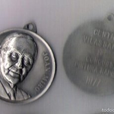 Medallas históricas: JOAN MIRO CENTRE VILASSANES 8º CONCURS PINTURA RAPIDA 1977 -VILASSAR DE DALT. Lote 61246315