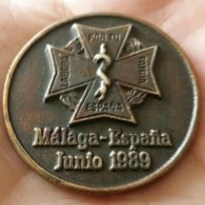 Medallas históricas: MEDALLA CONGRESO MÉDICO MÁLAGA 1989