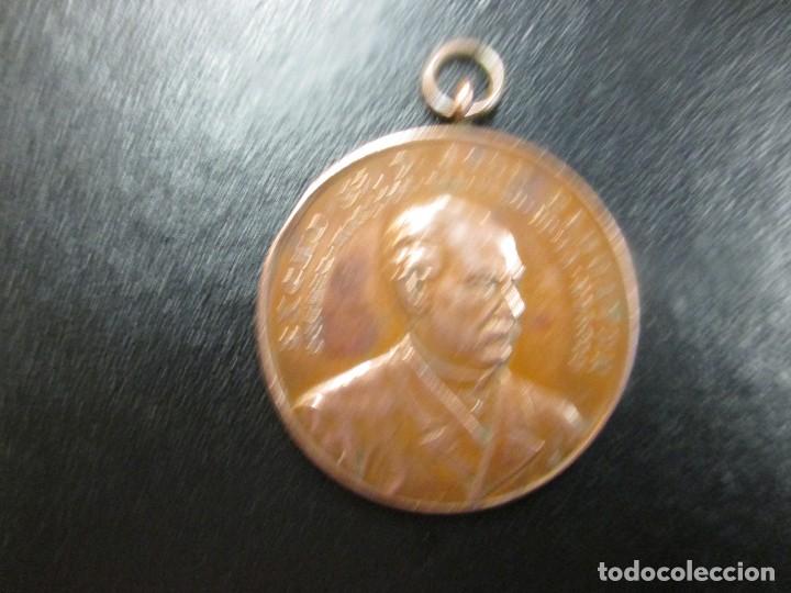 Historical Medals: MEDALLA BRONCE,  VIGO (PONTEVEDRA) 1896 EXCMO SR. D. JOSE ELDUAYEN - MONUMENTO
