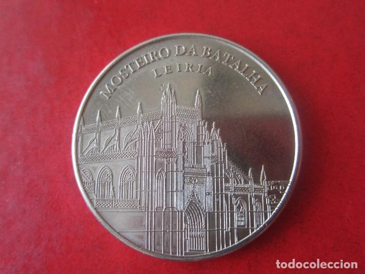 M&eacute;dailles historiques: medalla de la colecci&oacute;n Patrimonio Portugues. Monasterio de la Batalla