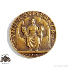 Medallas históricas: MEDALLA 1928 CITE DE CARCASSONNE BI MILLENAIRE VNICA SVM CARCAS . FIRMA DE MATRICERO B.MALACAN. Lote 111153871