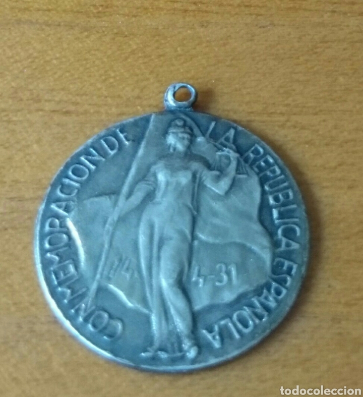 Medallas históricas: República española, medalla de plata,obsequio martini - Foto 2 - 112117903