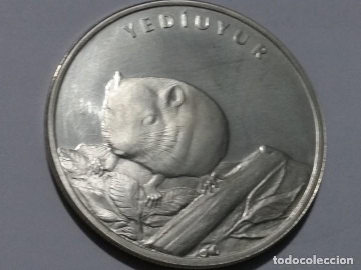 M&eacute;dailles historiques: TURQUIA -MONEDA- 20 LIRA 2005 PLATA (23,30 GR. ) ) SC UNC ( K112 )