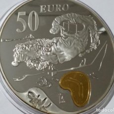 Medallas históricas: ESPAÑA -MONEDA- 50 EUROS 2004 PLATA Y ORO ( 168,75 GR. ) SC UNC ( M035 )