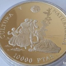 Medallas históricas: ESPAÑA - M0NEDA- 10000 PESETAS 1996 PLATA SC UNC ( P111 ). Lote 152924782