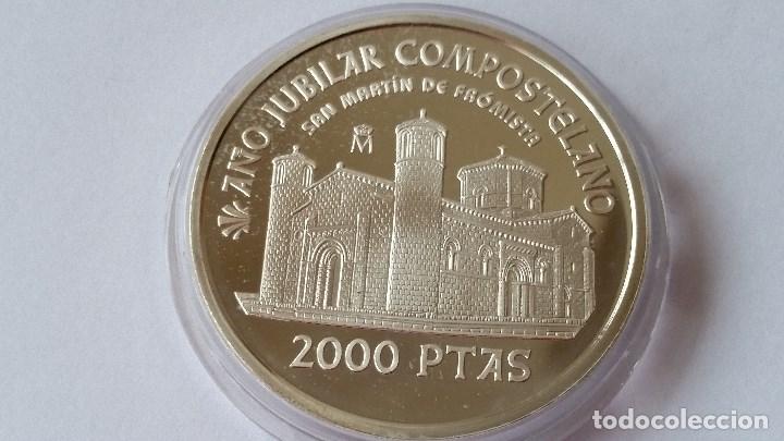 Espana Moneda 2000 Pesetas 1999 Plata Sc Un Vendido En Venta