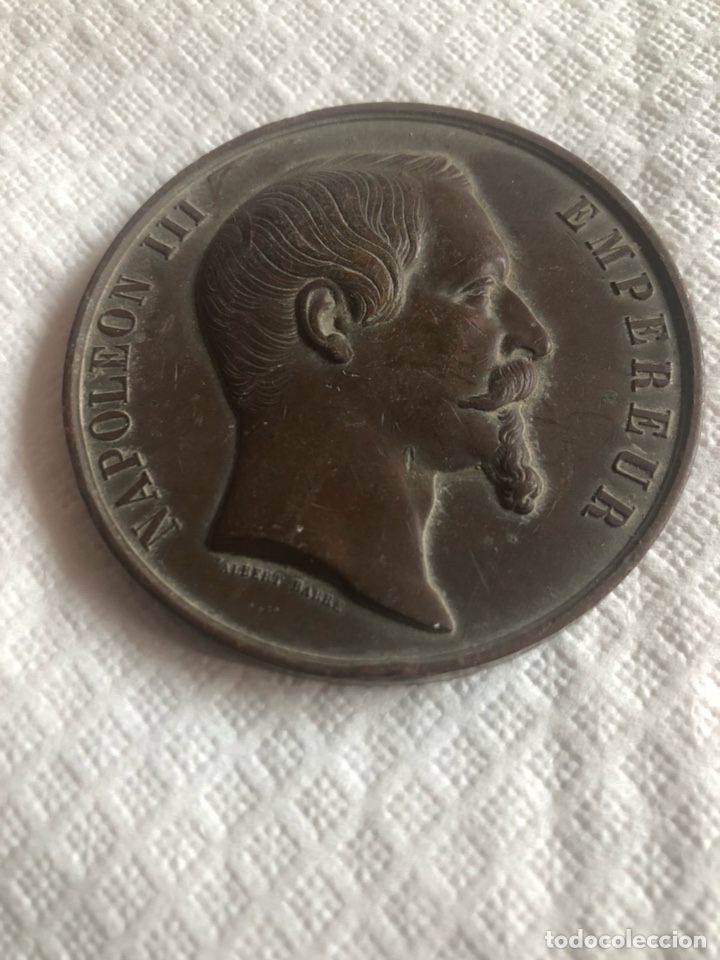 Historische Medaillen: Medalla Napole&oacute;n III PARIS