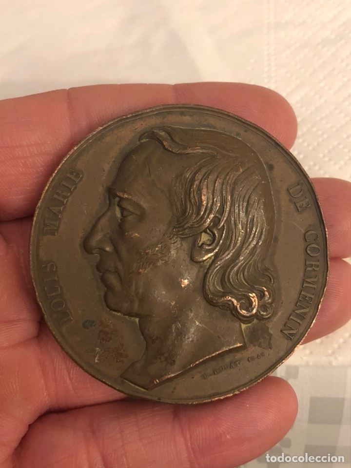 Historische Medaillen: Magnifica medalla francesa antigua por identificar