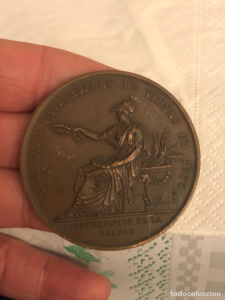 Historische Medaillen: Magnifica medalla antigua a clasificar