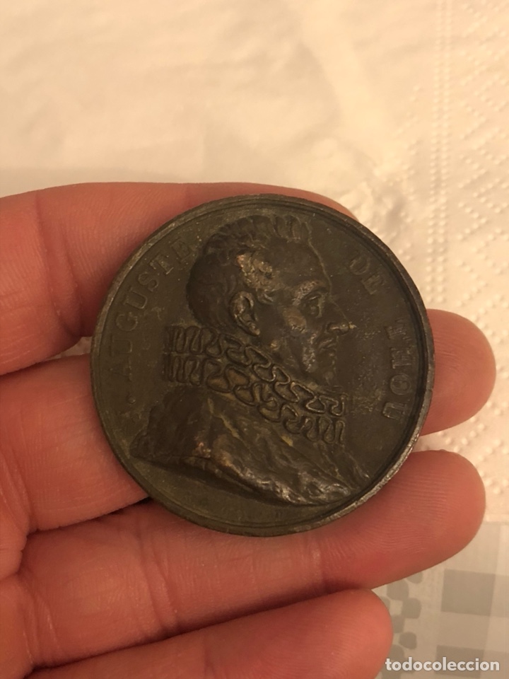 Medaglie storiche: Magnifica medalla antigua francesa a clasificar