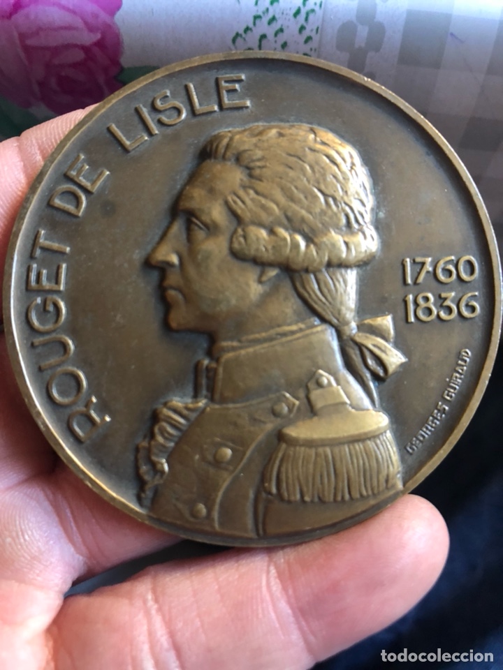 Historische Medaillen: Bonita medalla francesa antigua por clasificar