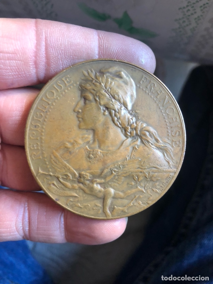 Medallas hist&oacute;ricas: Bonita medalla francesa antigua por clasificar