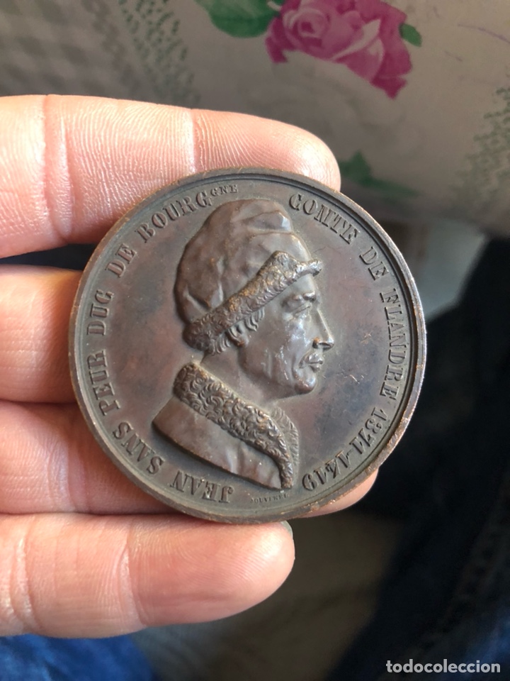 Historische Medaillen: Bonita medalla francesa antigua por clasificar