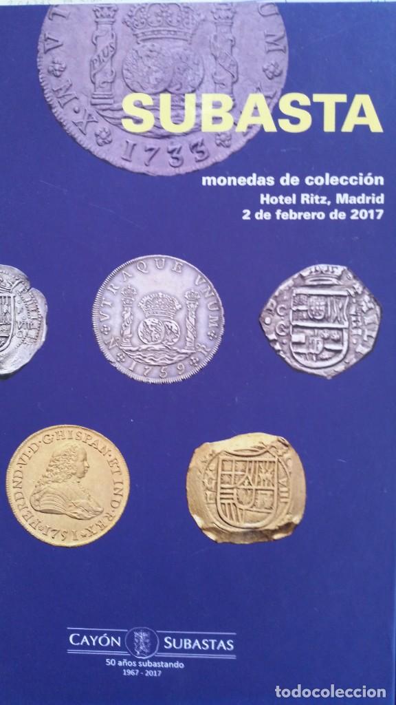 Medallas hist&oacute;ricas: CATALOGO- SUBASTA CAYON 2 DE FEBRERO 2017 ( SU13 )