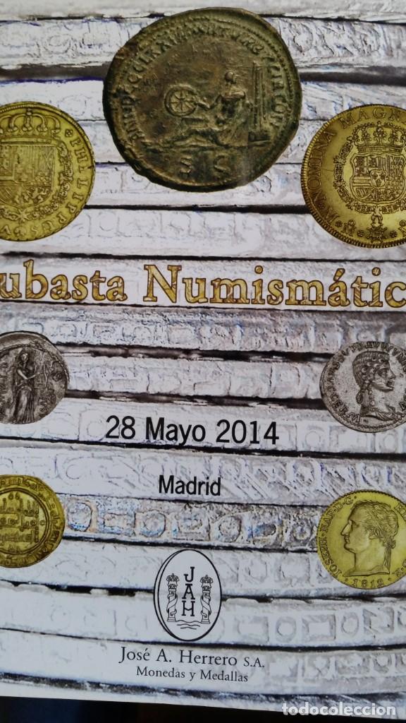 M&eacute;dailles historiques: CATALOGO- SUBASTA JOSE A.HERRERO 28 DE MAYO 2014 ( SU28 )