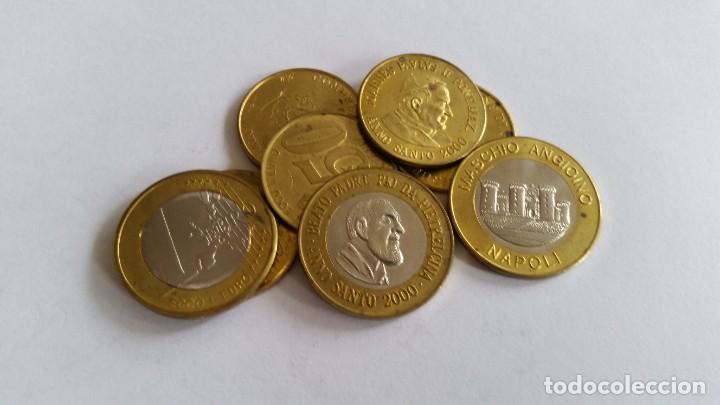 M&eacute;dailles historiques: VATICANO-LOTE DE 8 PIEZAS PRUEBA A&Ntilde;O 2000 ( P055 )