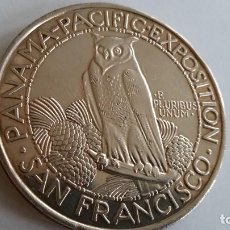 Medallas históricas: ESTADOS UNIDOS- 50 DOLARES PLATA EXPOSICION SAN FRANCISCO 156 GR. ( P289). Lote 214296692
