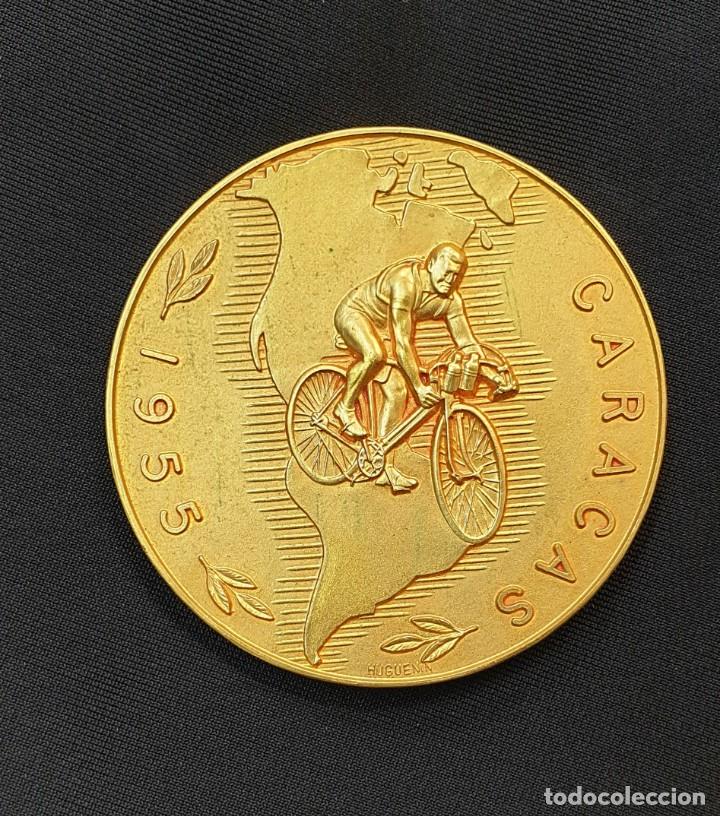 Medallas hist&oacute;ricas: Medalla campeonato Americano de Ciclismo - Caracas 1955