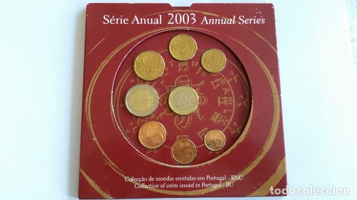 M&eacute;dailles historiques: PORTUGAL-CARTERA EUROS 2003 SC UNC ( B055 )