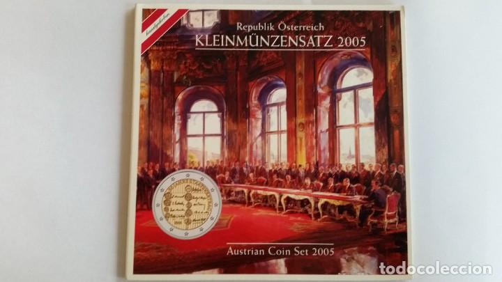 M&eacute;dailles historiques: AUSTRIA-CARTERA EUROS 2005 SC UNC ( B052 )