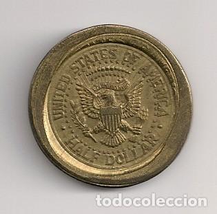 Medallas hist&oacute;ricas: TOKEN KENNEDY HALF DOLLAR - Foto 2