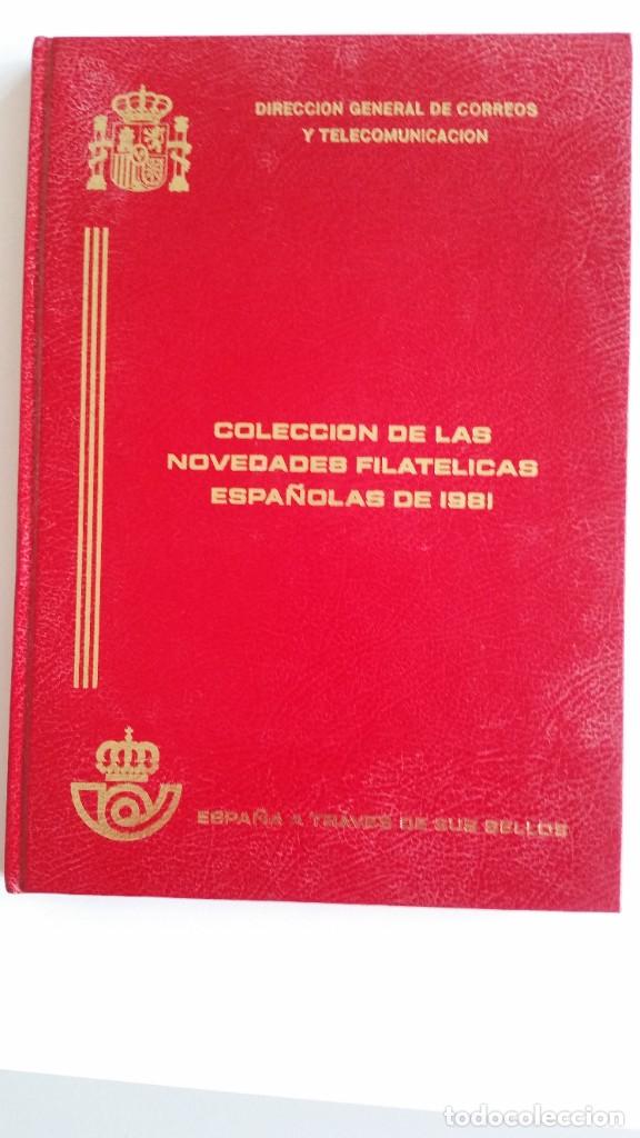 M&eacute;dailles historiques: COLECCION DE LAS NOVEDADES FILATELICAS DE 1981 ( 09 )