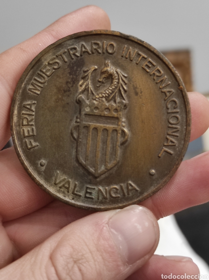 M&eacute;dailles historiques: Medalla Feria Muestrario Internacional - Valencia 1982 5cm