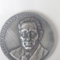Medallas históricas: MEDALLA LLUIS COMPANYS I JOVER 1883-1940 MORT PER CATALUNYA I PER LA LLIBERTAT. Lote 245388795