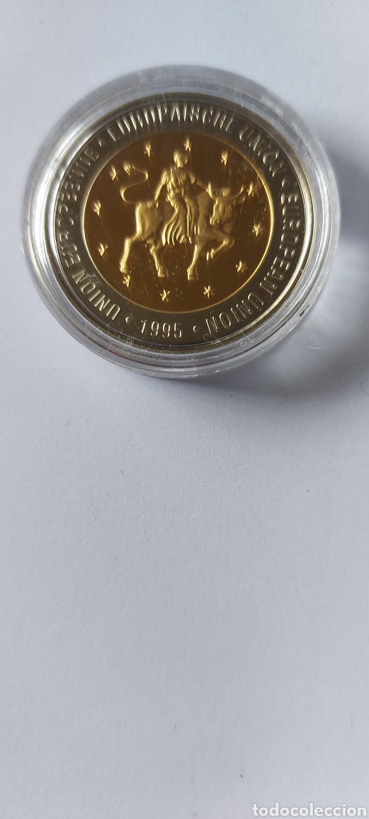 Medallas hist&oacute;ricas: MEDALLA CONM BEETHOVEN 1995.CAPSULA - Foto 2