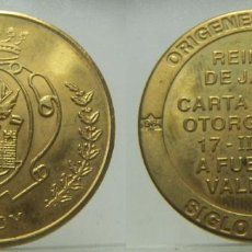Medallas históricas: ALCOY MEDALLA CONMEMORATIVA ORIGENES IBEROS. Lote 262105895