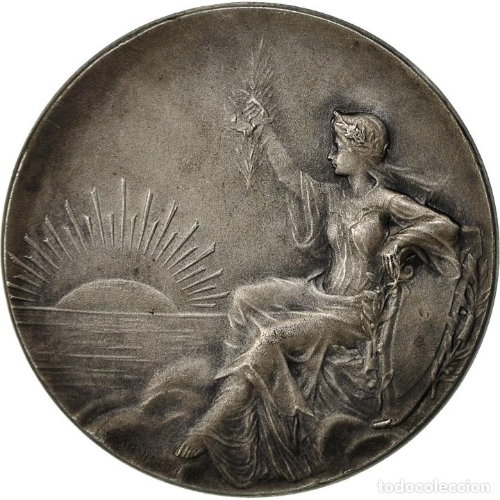 Medaglie storiche: [#553251] Algeria, medalla, Syndicat Commercial et Industriel, Rasumny, MBC+, Bronce