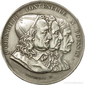 Médaille de représentant du peuple à l'Assemblée nationale de Ferdinand David (1796-1879 Médaille de représentant du peuple à l'Assemblée nationale de Ferdinand David (1796-1879