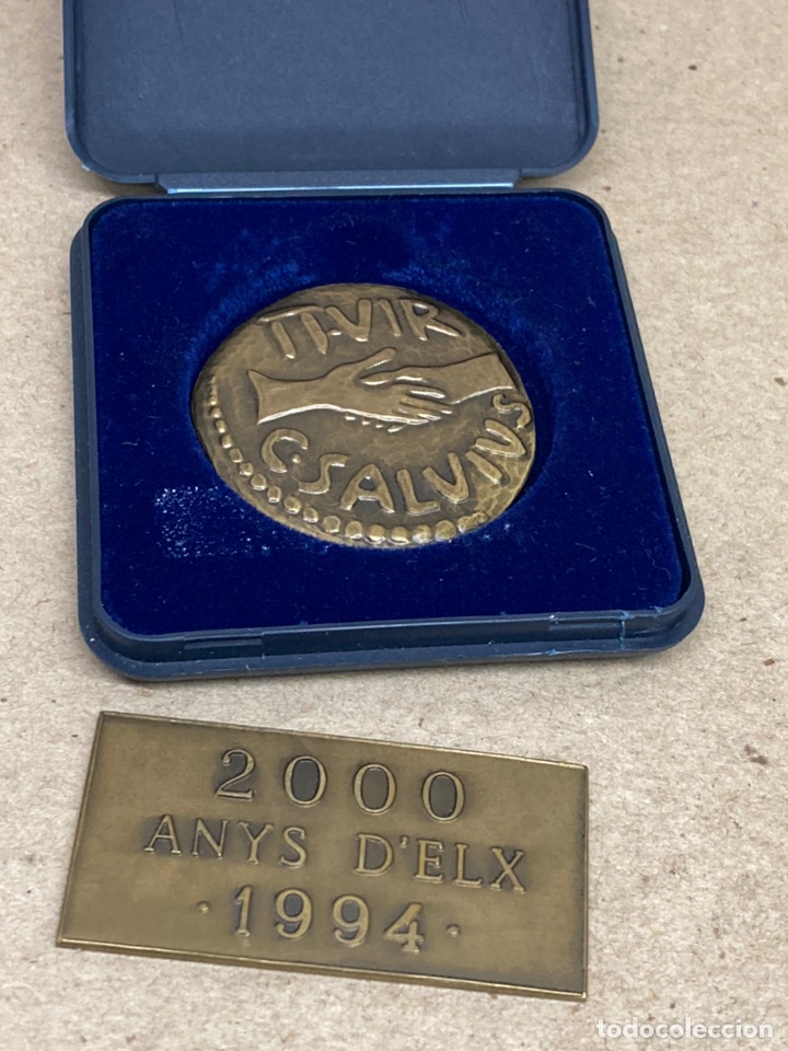 Historische Medaillen: Medalla de bronce 2000 anys D&rsquo;elx