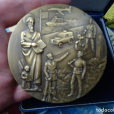 Medallas históricas: 1985 MEDALLA ORIGINAL DE CABRAL ANTUNEZ FIRMADA CENTENARIO DA GUARDA FISCAL 1885 - 1985 MEDALLA EN. Lote 275908668