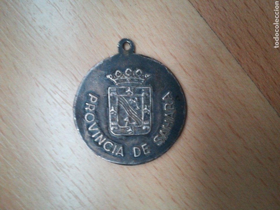Medallas históricas: Medalla de la Provincia del SÁHARA ESPAÑOL. Años 60. - Foto 2 - 286599043