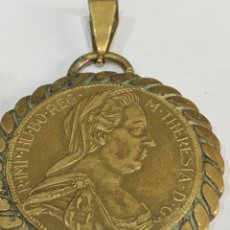 Medallas históricas: MONEDA/MEDALLA EN BISEL PARA COLGANTE - R.IMP.HU.BO.REG. M.THERESIA.D.G.(VER FOTOS). Lote 287102713
