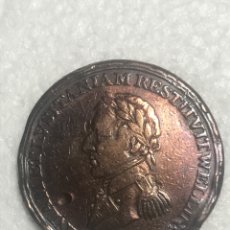 Medallas históricas: MEDALLA WELLINGTON ,GUERRAS NAPOLEONICAS VICTORIAS ESPAÑA 1808/1812 EN COBRE. Lote 287155963