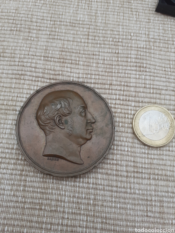 M&eacute;dailles historiques: Preciosa medalla del a&ntilde;o 1864 del conde gasparin