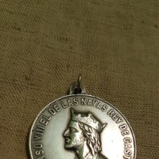 Medallas históricas: RARA MEDALLA PLATA VII CENTENARIO BATALLA NAVAS DE TOLOSA ALFONSO VIII