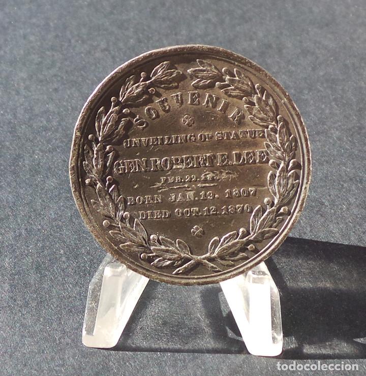 Medallas hist&oacute;ricas: MEDALLA DE LA ESTATUA DEL GENERAL ROBERT E.LEE - Foto 2