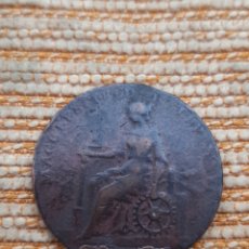 Medallas históricas: (TOKEN)(1790) MACCLESFIELD HALF PENNY TOKEN. Lote 306209288