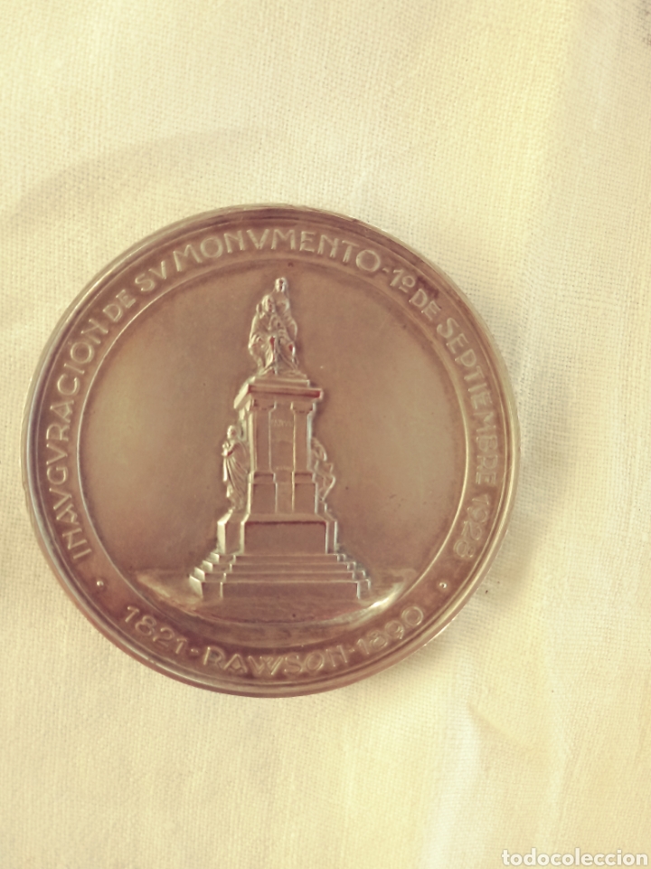 Medallas hist&oacute;ricas: Medalla conmemorativa Rawson - Foto 4