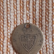 Medallas históricas: (TOKEN)(1791) TOKEN IMITACIÓN MEDIA GUINEA JORGE III. Lote 309012003
