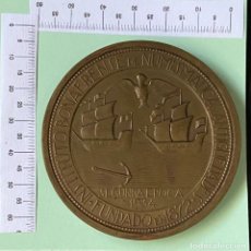 Medallas históricas: CREXP069 MEDALLA INST BONAERENSE DE NUM BRONCE 6,1 CM HOMENAJE A SARMIENTO