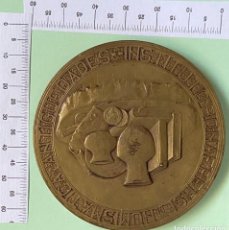 Medallas históricas: CREXP070 MEDALLA INST BONAERENSE DE NUM BRONCE 6,1 CM ENRIQUE PEÑA