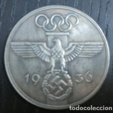 Medallas históricas: ESPECTACULAR MONEDA OLIMPIADAS 1936. Lote 312927178