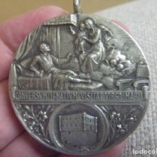 Medallas históricas: PRECIOSA MEDALLA PLATA SAN IGNACIO IV CENTENARIO 1921 CAPILLA CONVERSIÓN RARA GRAN TAMAÑO. Lote 313762843