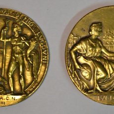 Medallas históricas: 2 MEDALLAS DE BRONZE - LYON - P. PENIN - PLANCUS - LOT. 0176. Lote 315676423