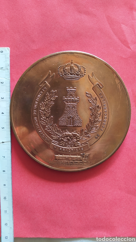 M&eacute;dailles historiques: MEDALLA CONMEMORATIVA REGIMIENTO DE FERROCARRILES 1912